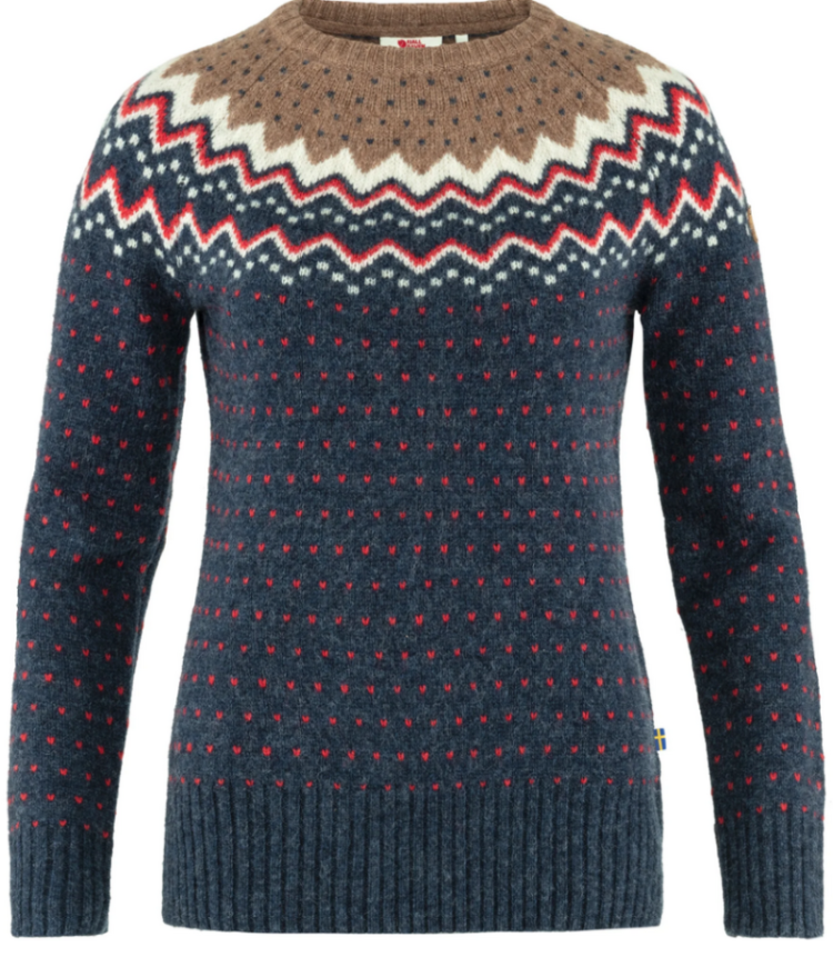 Ovik Knit Sweater Wo 560 navy