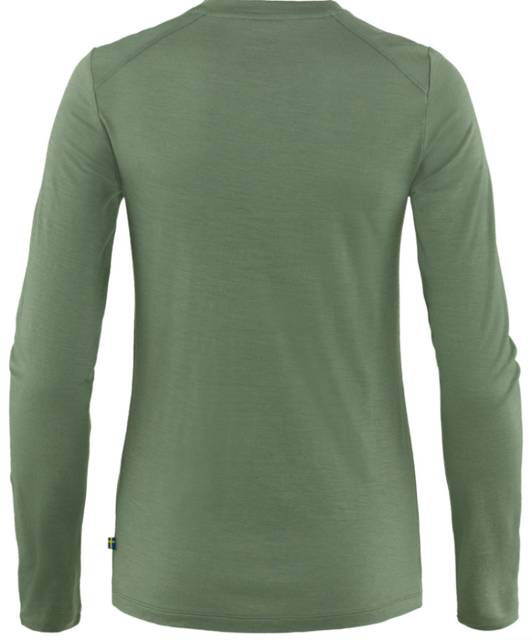 Abisko Wool LS Women 614 patina gree