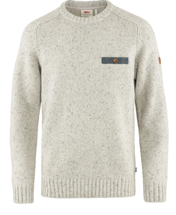 Lada Round-neck Sweater 113 chalk white