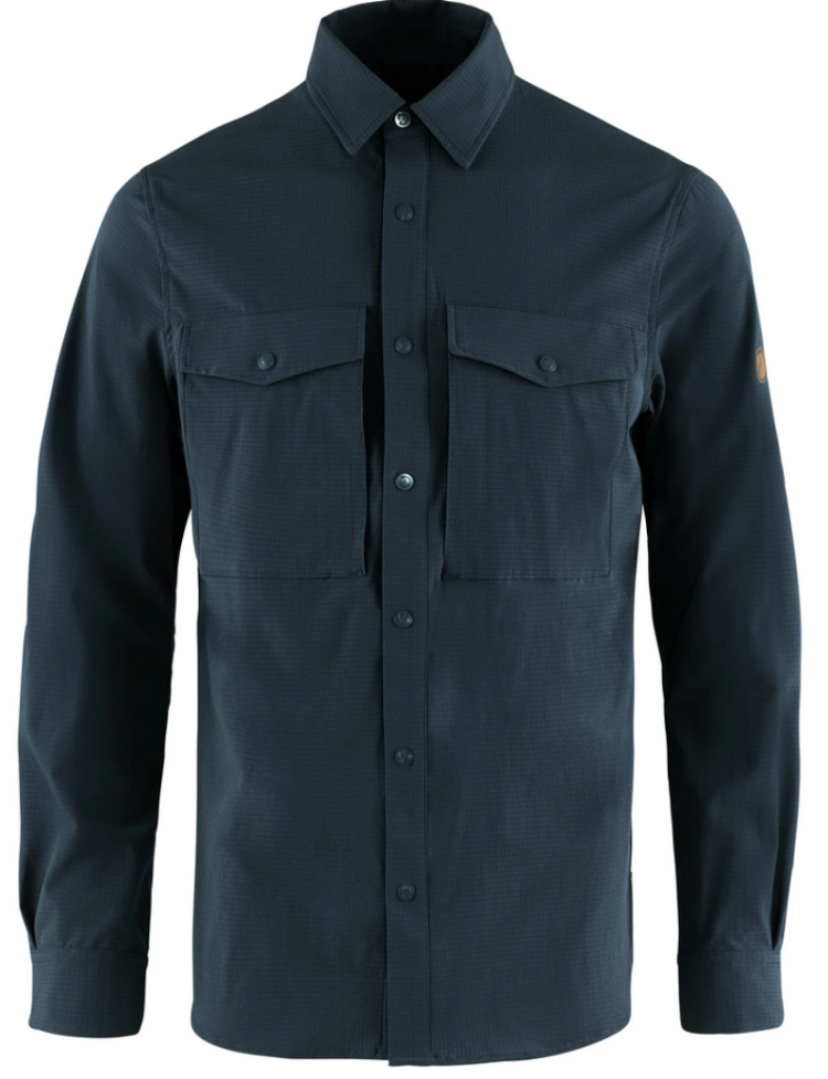 Abisko Trekking Shirt Men 555 dark navy