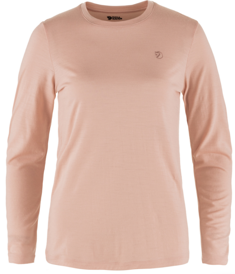 Abisko Wool LS Women 302 Chalk Rose