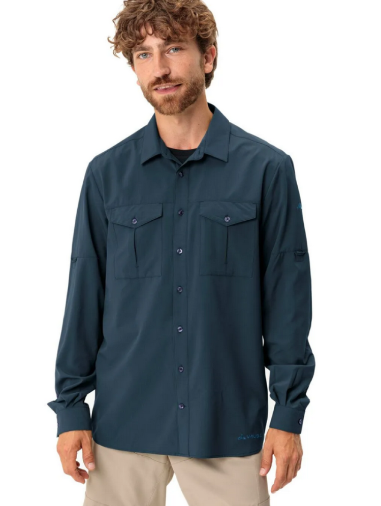 Me Rosemoor LS Shirt II 160 dark sea un