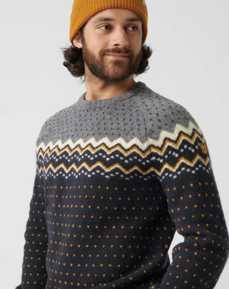 Ovik Knit Sweater Me 555-570 dark na