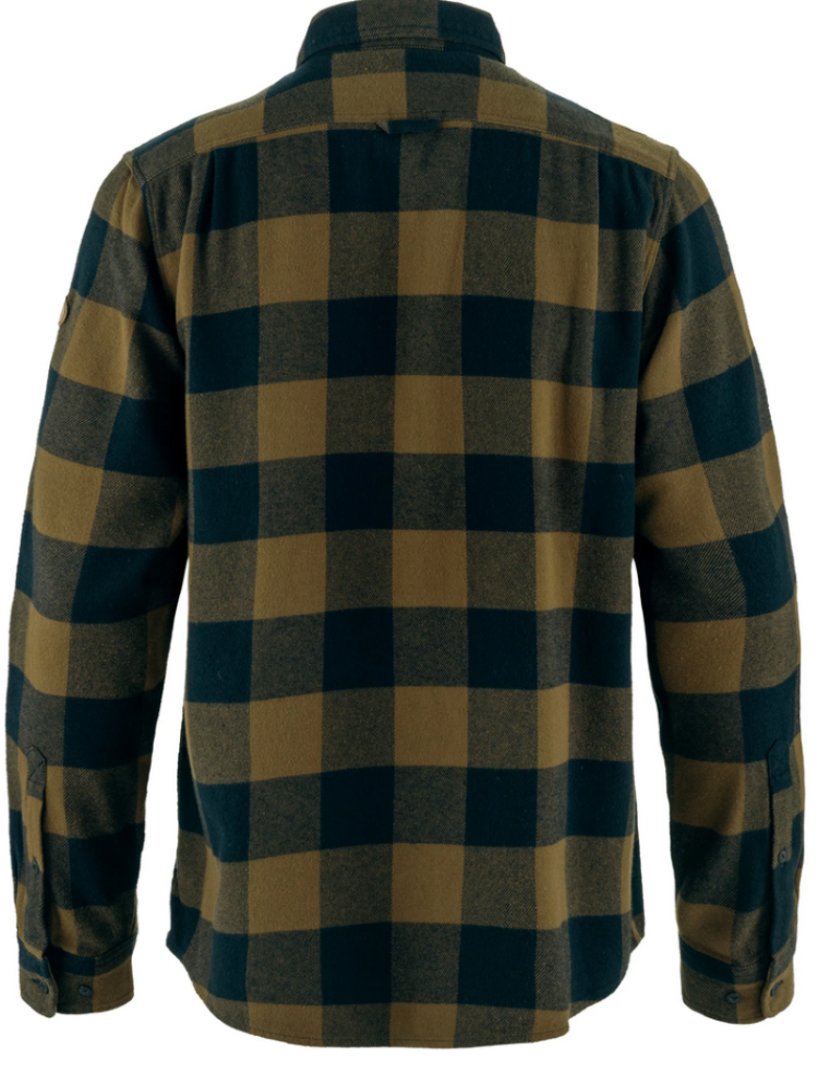 Ovik Heavy Flannel Shirt Men 265-555 wood br