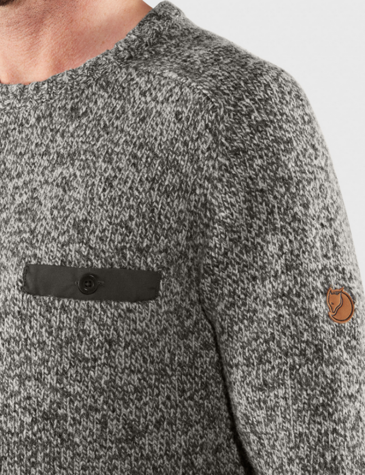 Lada Round-neck Sweater Men 020 grey