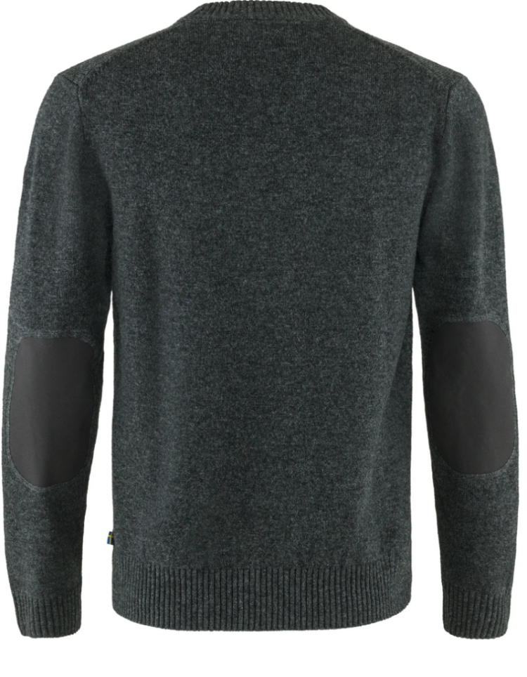 Övik Round-neck Sweater Men 030 Dark Grey