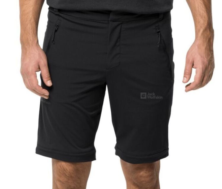 Glastal Zip Off Pants Men 6000 Black