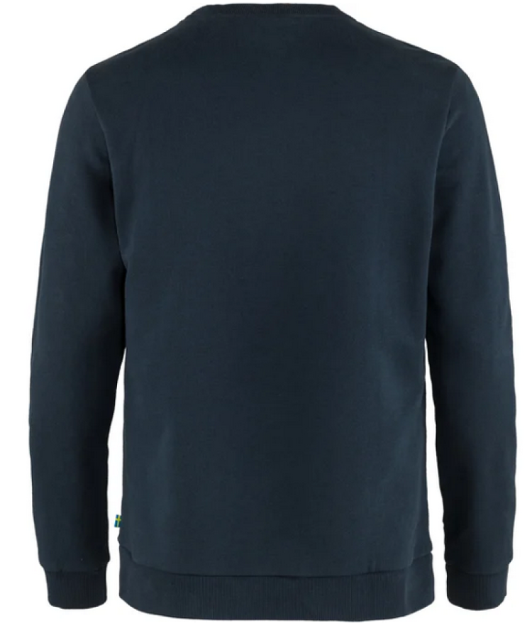 Fjällräven Logo Sweater Men 555 dark navy