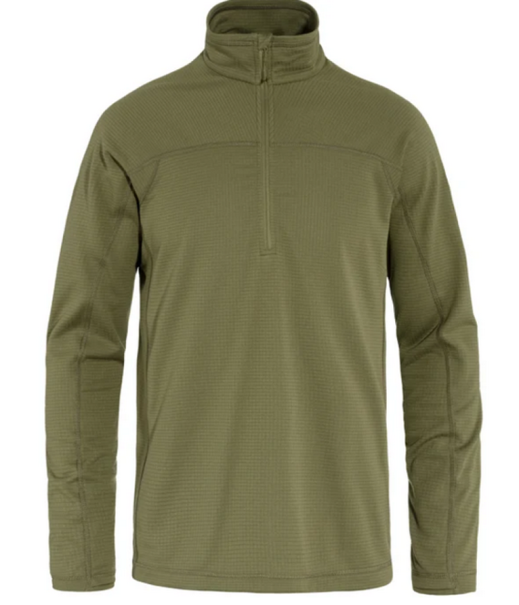 Abisko Lite Fleece Half Zip Men 620 green