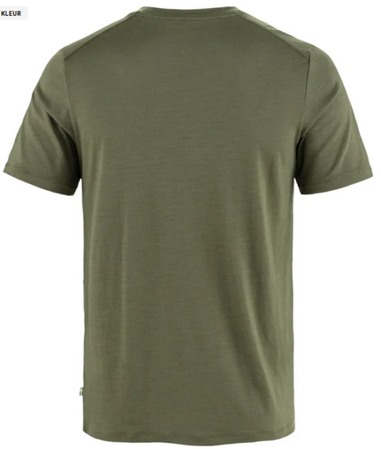 Abisko Wool Classic SS Men 625 laurel gree
