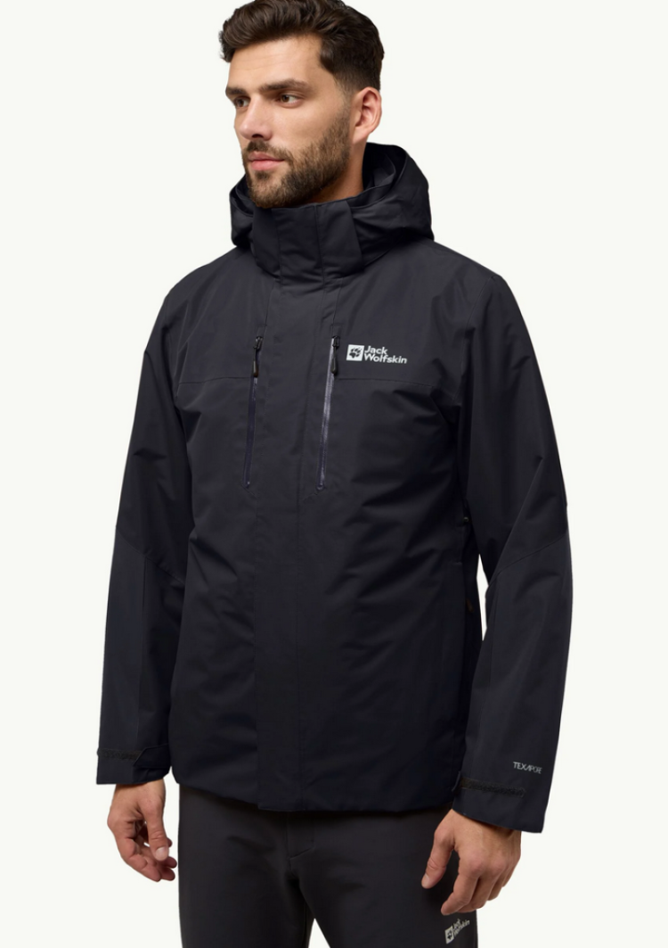 Jasper 3in1 Jacket Men 6000 Black