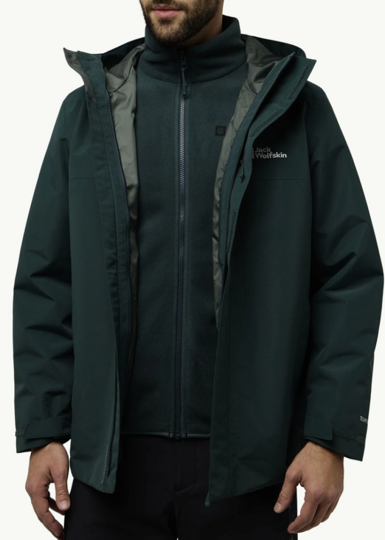Altenberg 3in1 Jkt Men 4161 Black Oliv