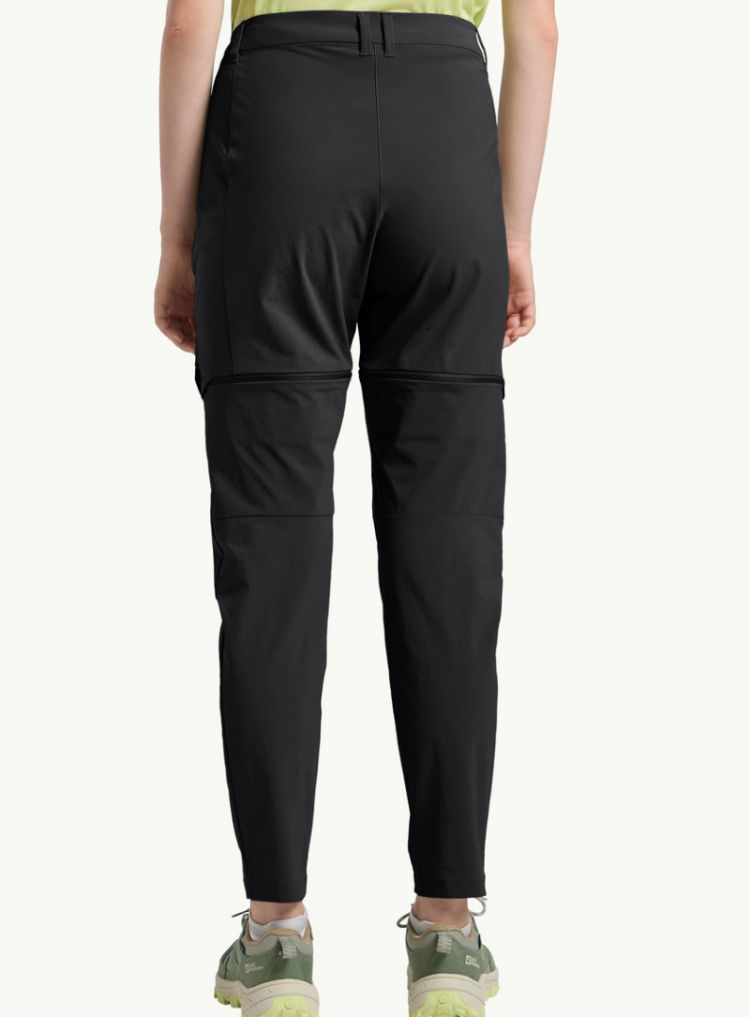 Hikeout Zip Off Pants Women 6000 Black