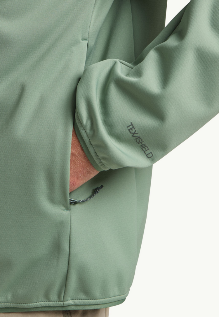 Feldberg Hoody Men 4029 eucalyptus