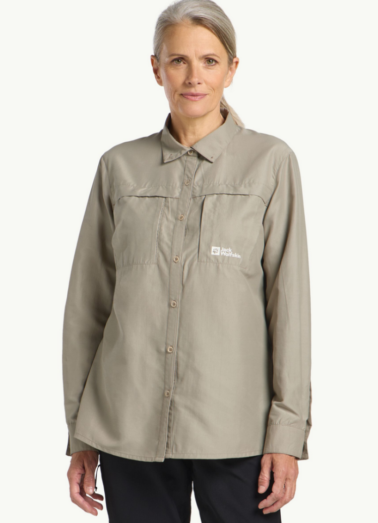 Barrier LS Shirt Women 4030 Stone