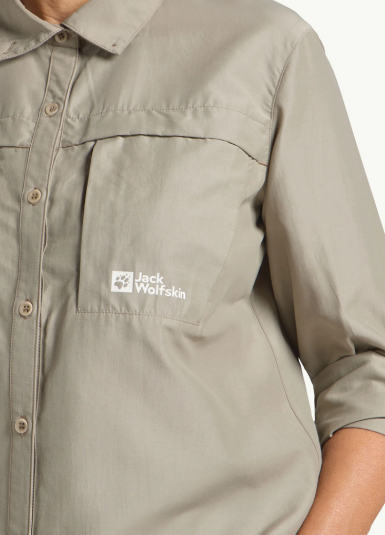 Barrier LS Shirt Women 4030 Stone