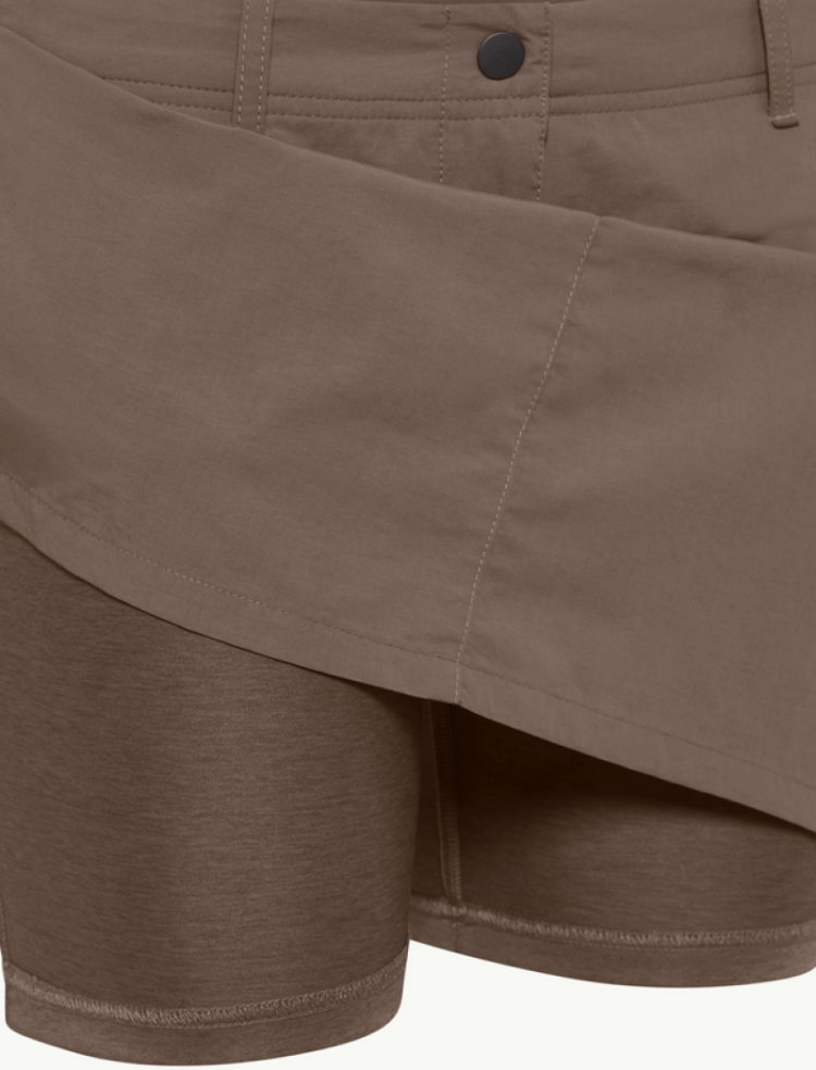 Tihama Skort Women 5719 Cold Coffe