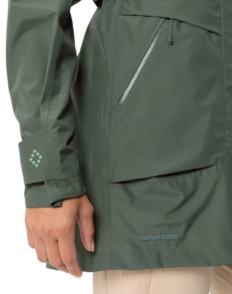 Wo Skomer Parka II 123 agave