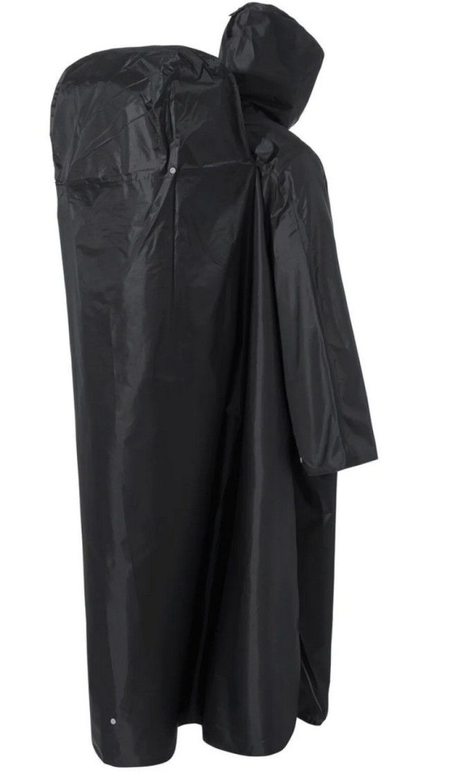 Hiking Backpack Poncho II 010 black