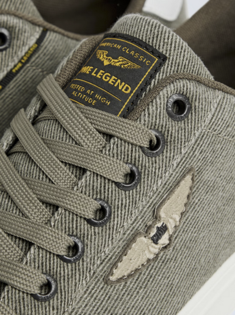 Beechburd Low Sneaker canvas 6540 olive green