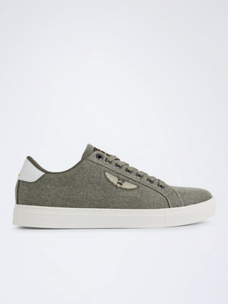 Beechburd Low Sneaker canvas 6540 olive green