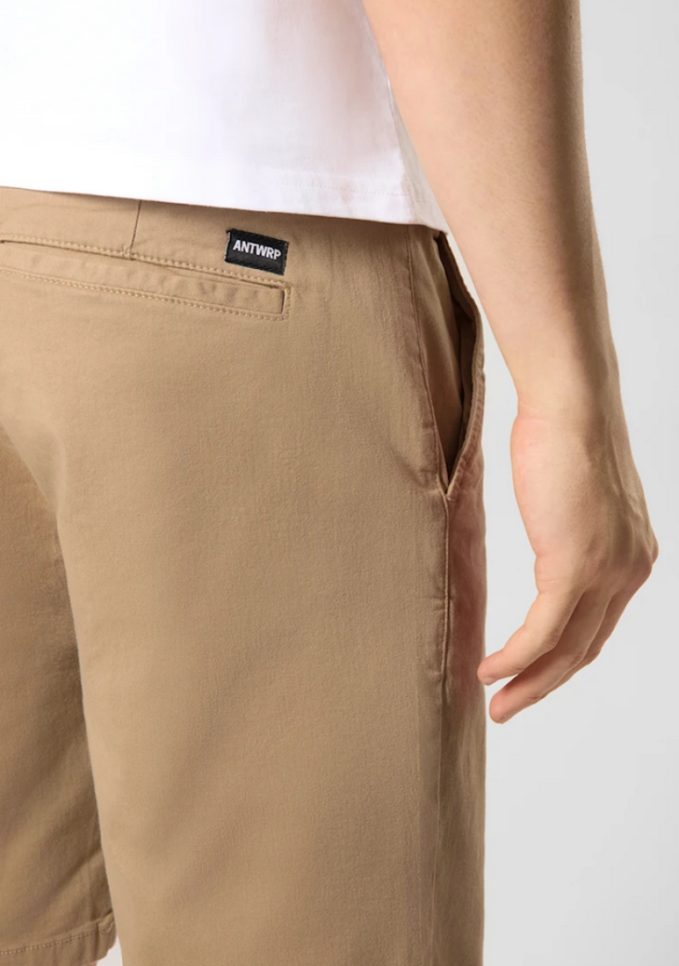 Chino Short effen 103 Beige