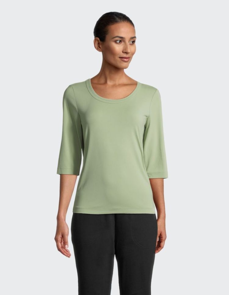 Alisa t-shirt hlm technisch 10445 salbei