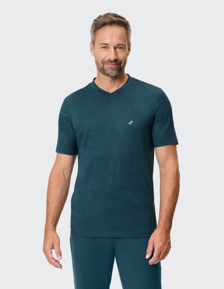 Arno t-shirt 10487 dark teal