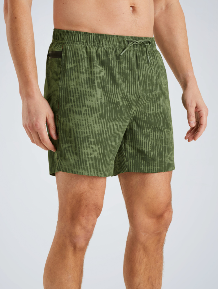 Zwemshort met strepenprint 6210