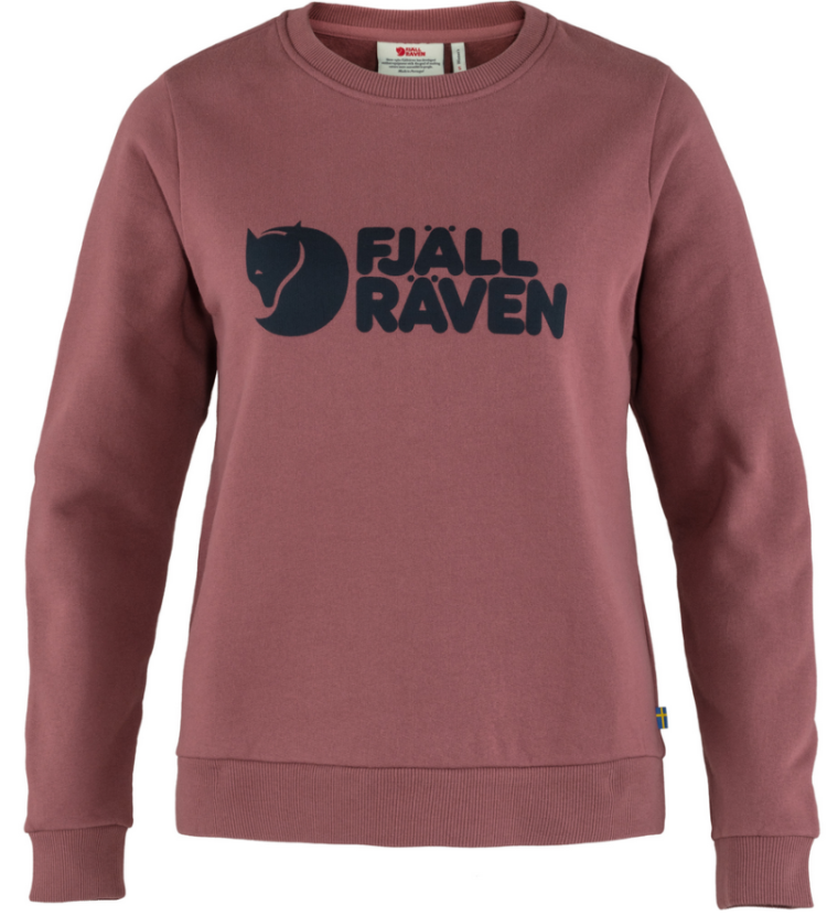 Fjallraven Logo Sweater Women 410 Mesa Purple