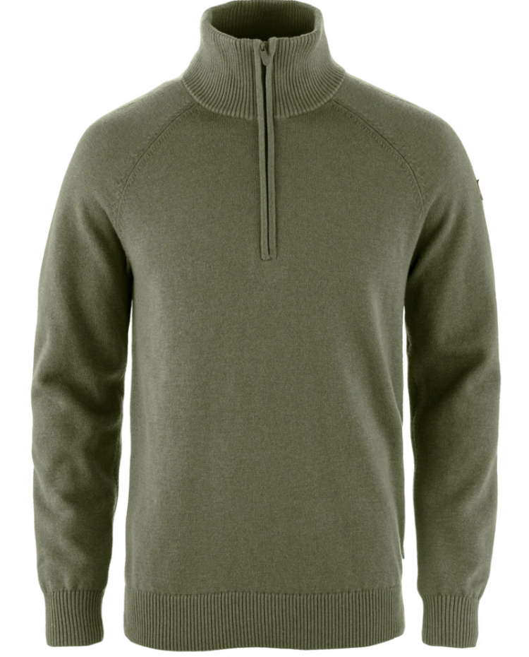 Ovik Lite Half Zip Men 625 laurel gree