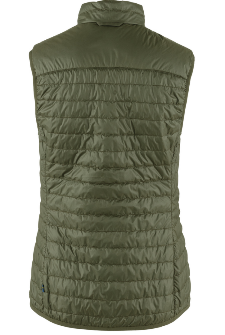 Abisko Padded Vest Women 625 Laurel Gree