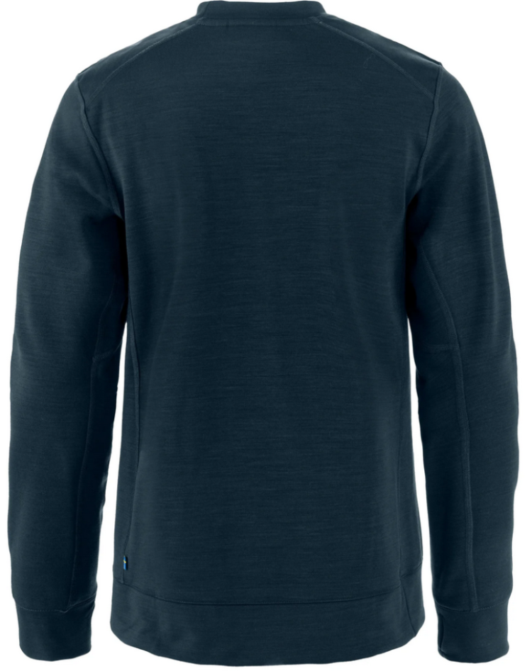 Keb Fleece Crew Neck Men 555 Dark Navy