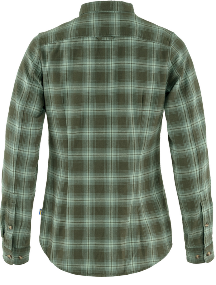Ovik Flannel Shirt Women 662-614 Deep Fo