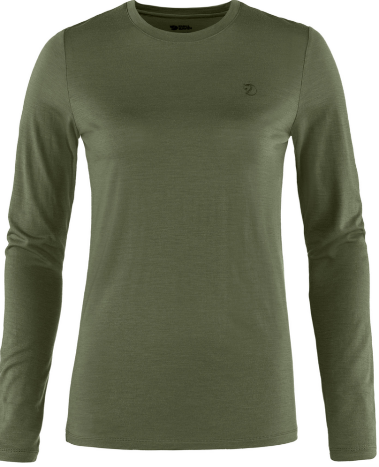 Abisko Wool LS Women 625 Laurel Gree
