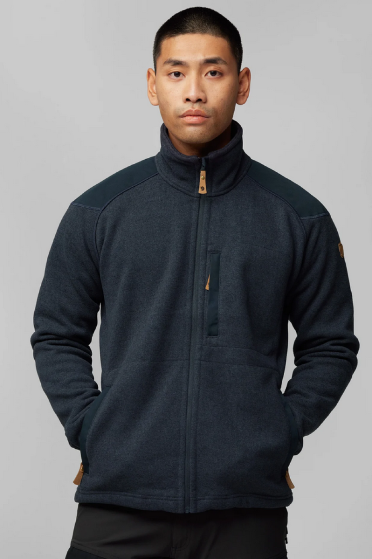 Buck Fleece Men 555 dark navy
