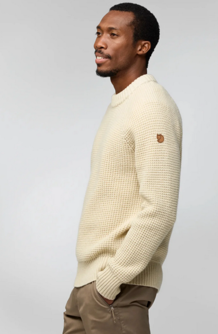Ovik Waffle Knit Men 191 Light Beige