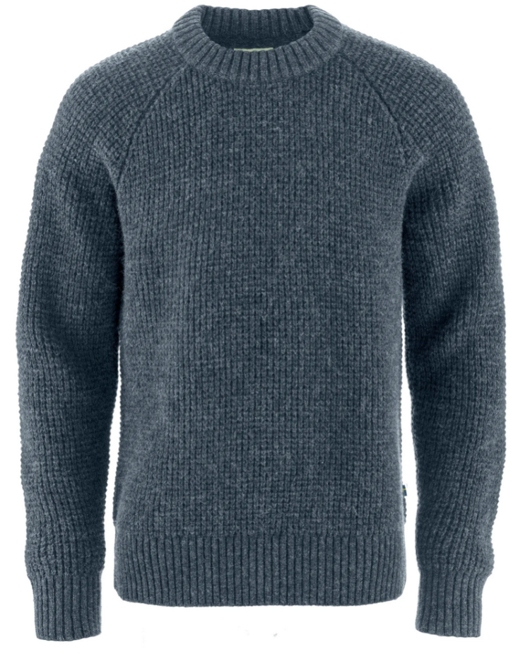 Ovik Waffle Knit Men 560 Navy