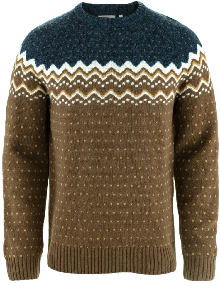 Ovik Knit Sweater Men 299-560 Dark Oa