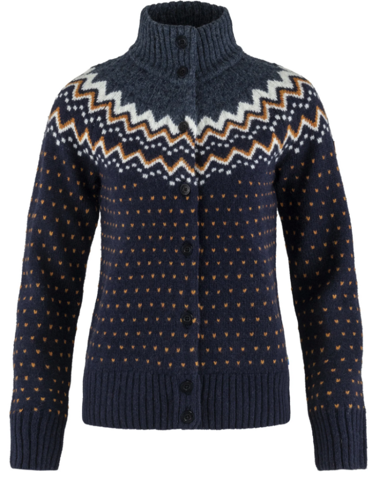 Ovik Knit Cardigan Women 555 Dark Navy