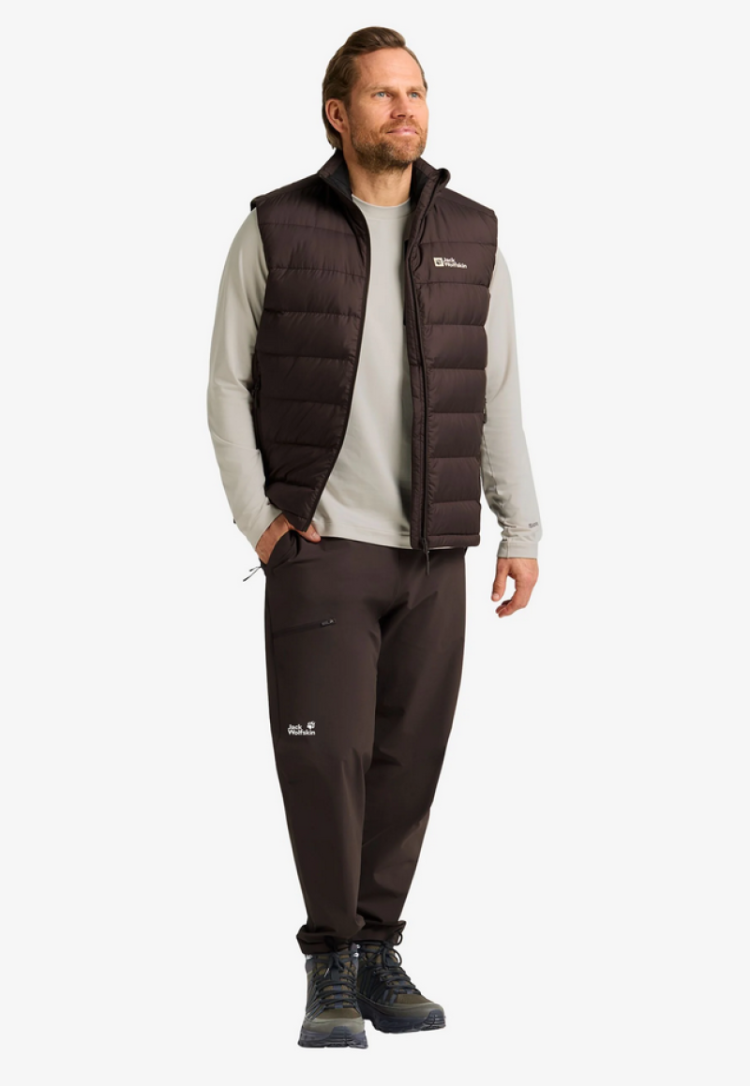 Ather Down Vest Men RDS D0108 Peat