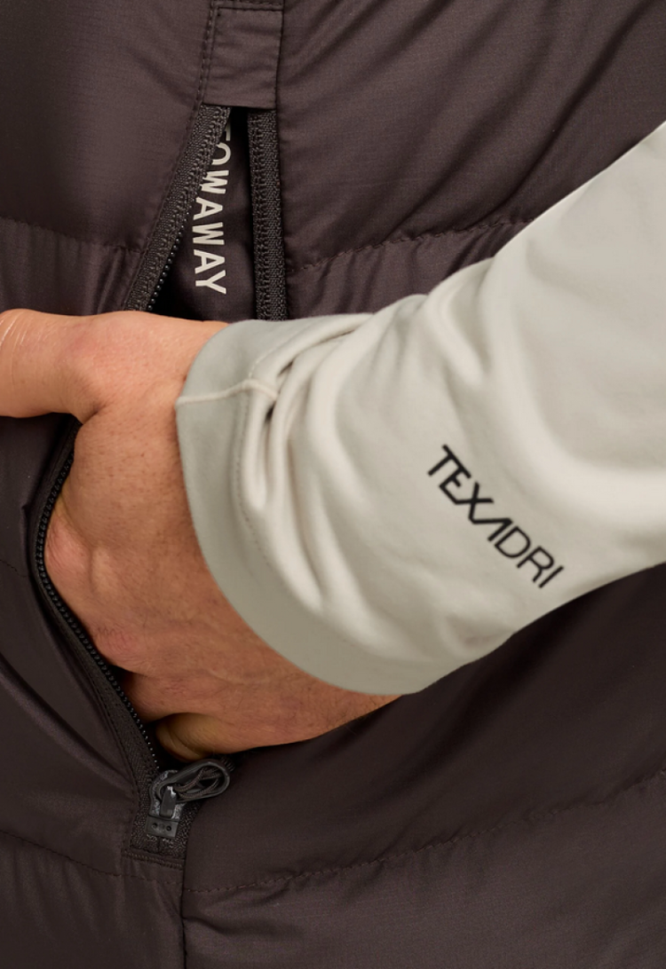 Ather Down Vest Men RDS D0108 Peat