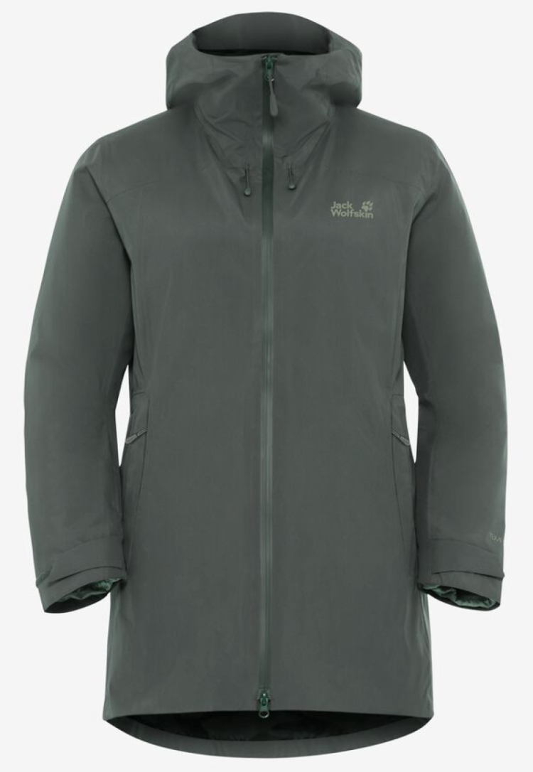 Icecape 3in1 Down Jkt Women RDS 4136 Slate Gree