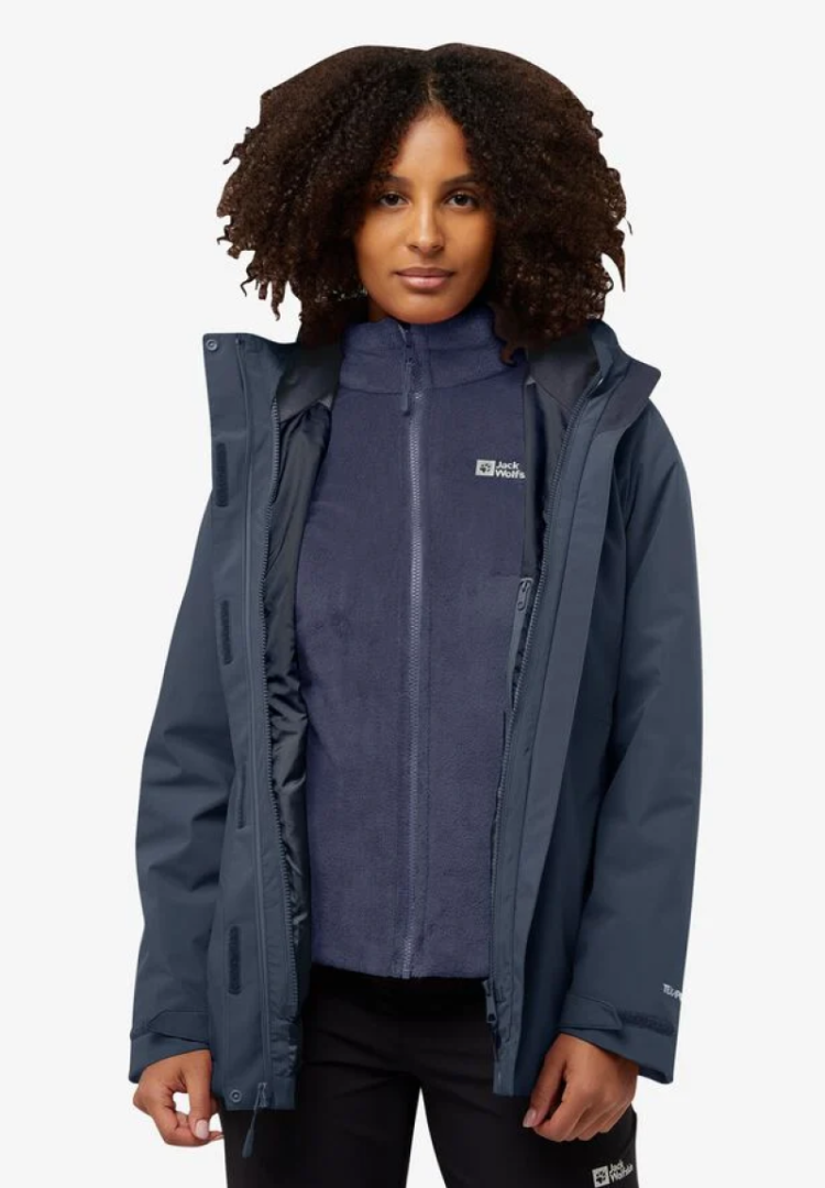Rotwand 3in1 Jkt Women C0412 Midnight Sky