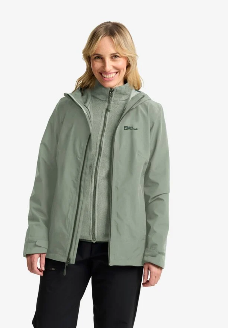 Moonrise 3in1 Jkt Women 4137 Mint Leaf