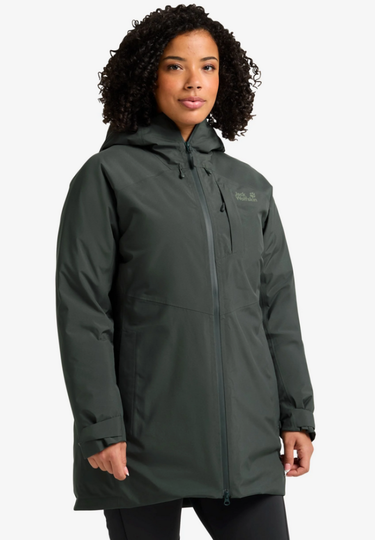 Icecape 2L Down Ins Jkt Women RDS 4136 Slate Gree