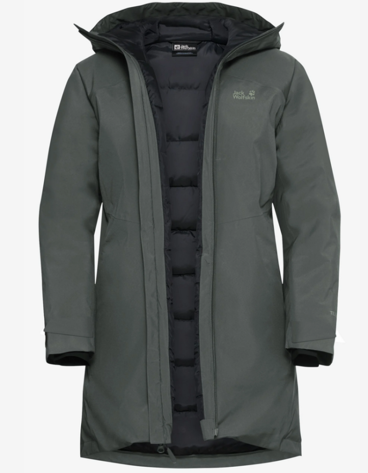 Icecape 2L Down Ins Jkt Women RDS 4136 Slate Gree