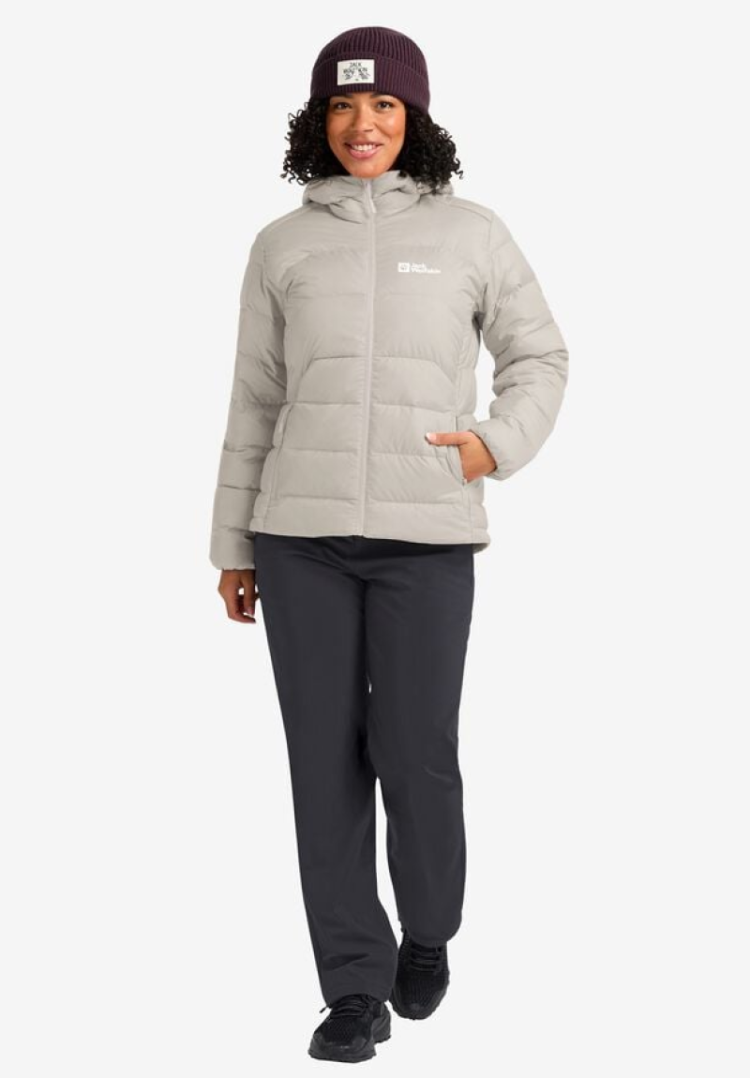 Ather Down Hoody Women RDS A0056 Pale Sand