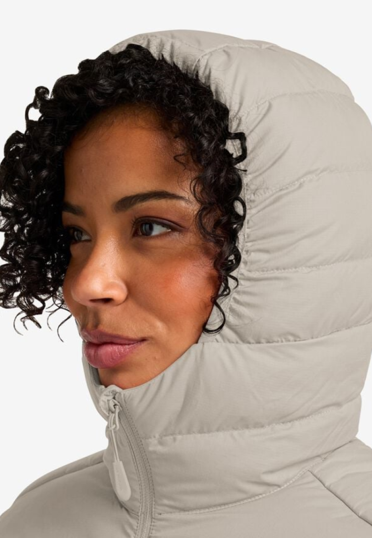 Ather Down Hoody Women RDS A0056 Pale Sand