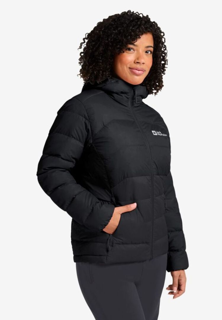 Ather Down Hoody Women RDS 6000 Black